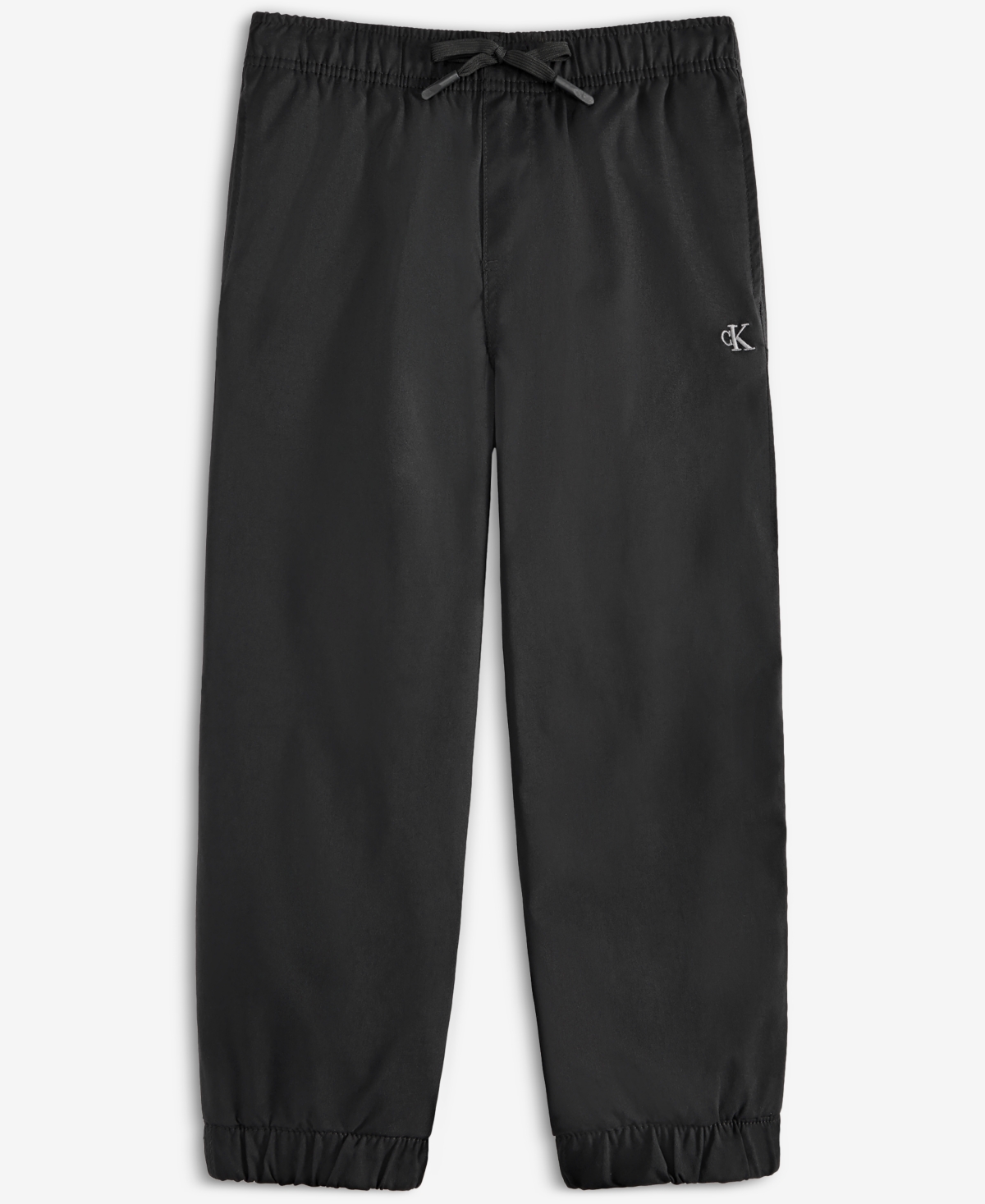 Calvin Klein Big Boys Stretch Comfort Jogger Pant In Black