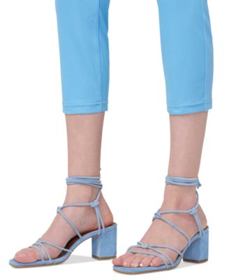 Women's Mid-Rise Pull-On Denim Capri Leggings