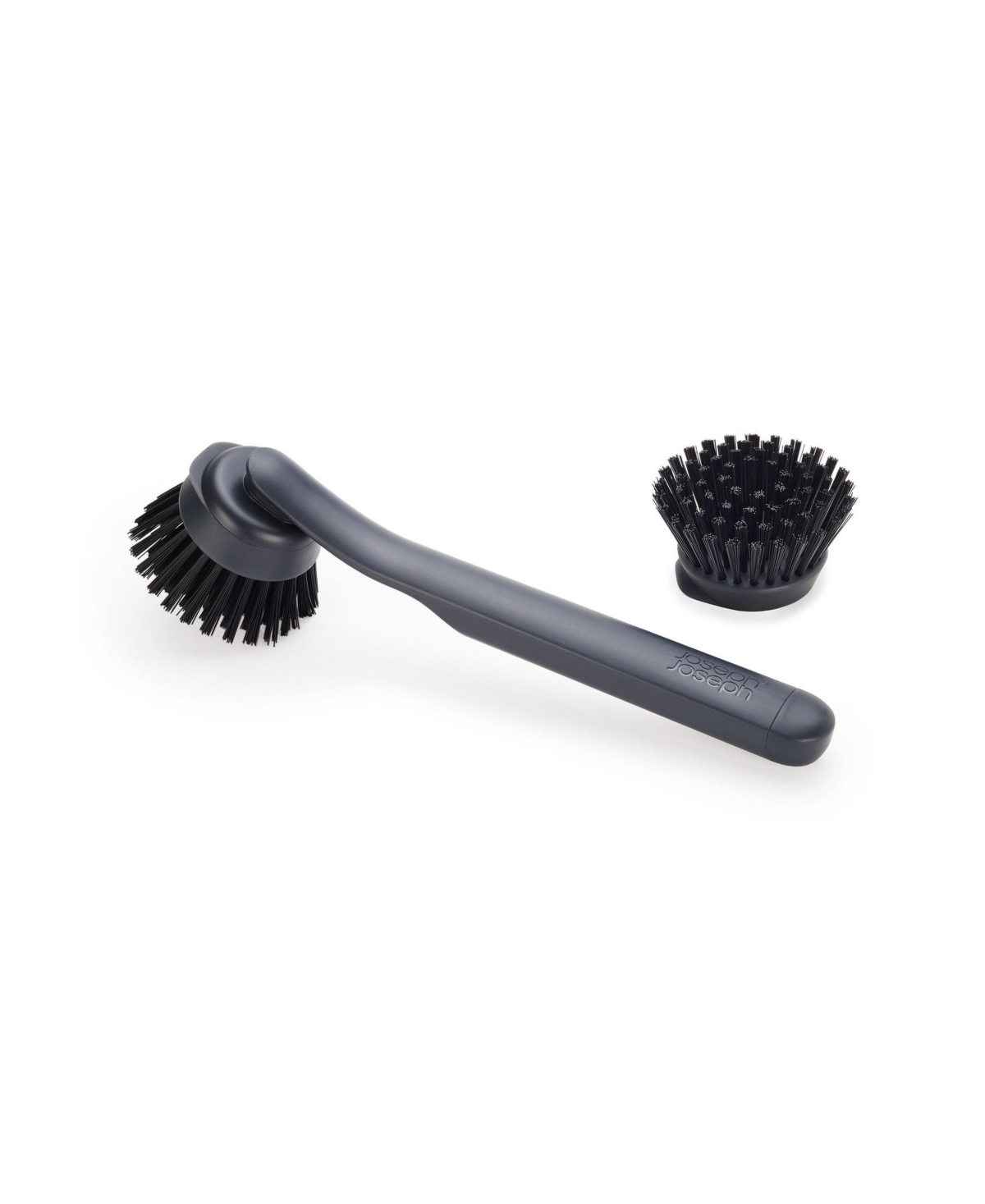 SinkTech 2-Piece Dish Brush with Replacement Head - Black