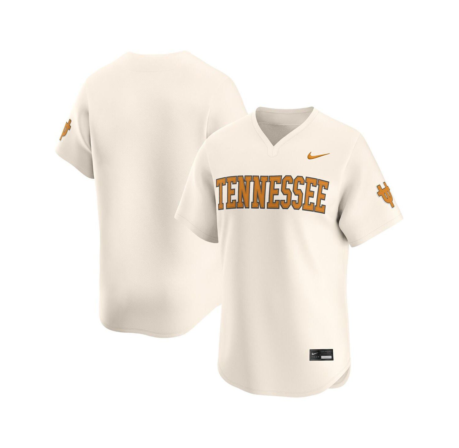 Men's Natural Tennessee Volunteers Alternate Limited Baseball Fashion Jersey