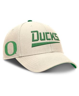 Nike - Men's  Natural Oregon Ducks Primetime Rise Adjustable Hat