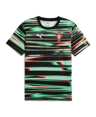 Men's Black Portugal National Team 2025 Pre-Match Training Jersey