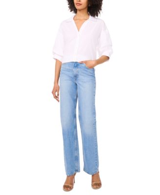 Women's The Francessca Cotton Puff-Sleeve Shirt