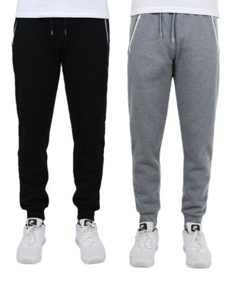 Men's 2-Pack Fleece-Lined Jogger Sweatpants