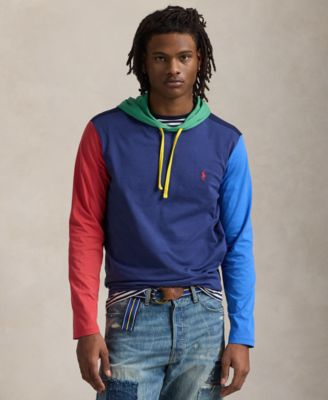 Polo Ralph Lauren - Men's Color-Blocked Jersey Hooded T-Shirt
