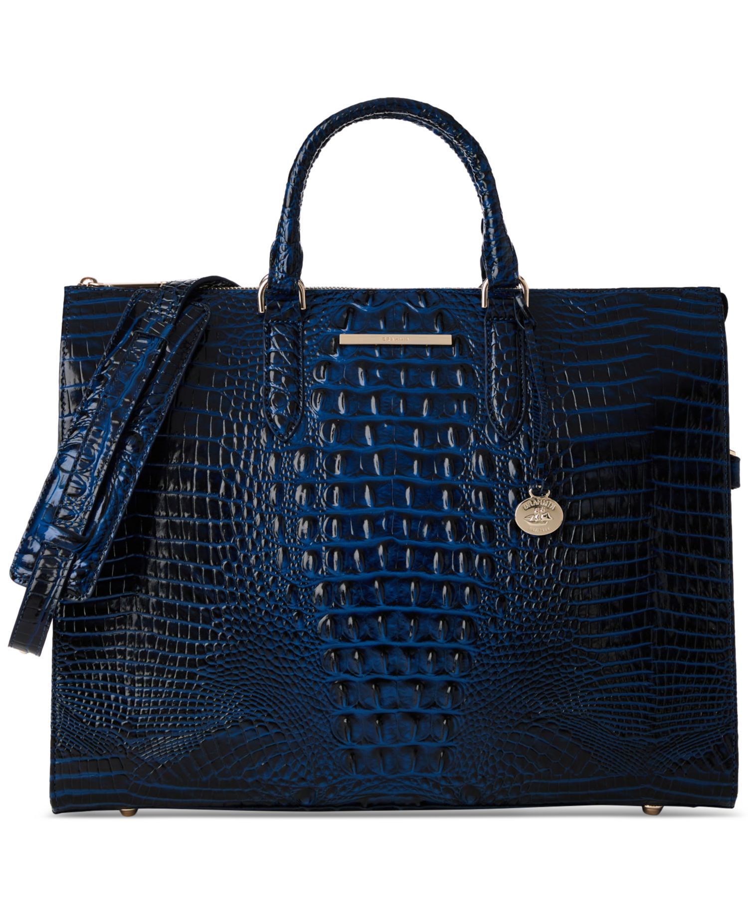 Large Leather Business Tote Bag