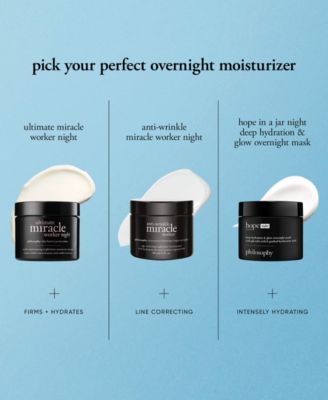 Hope In A Jar Deep Hydration & Glow Overnight Mask, 2 oz.