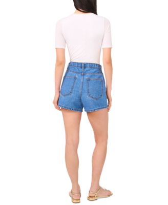Women's High-Rise Denim Shorts