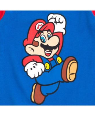Baby Boys SUPER MARIO Pajama Shirt and Pants Set