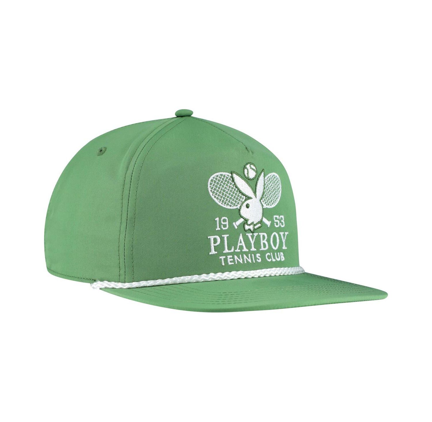 Men's Kelly Green Playboy Tennis Club Golf Adjustable Hat