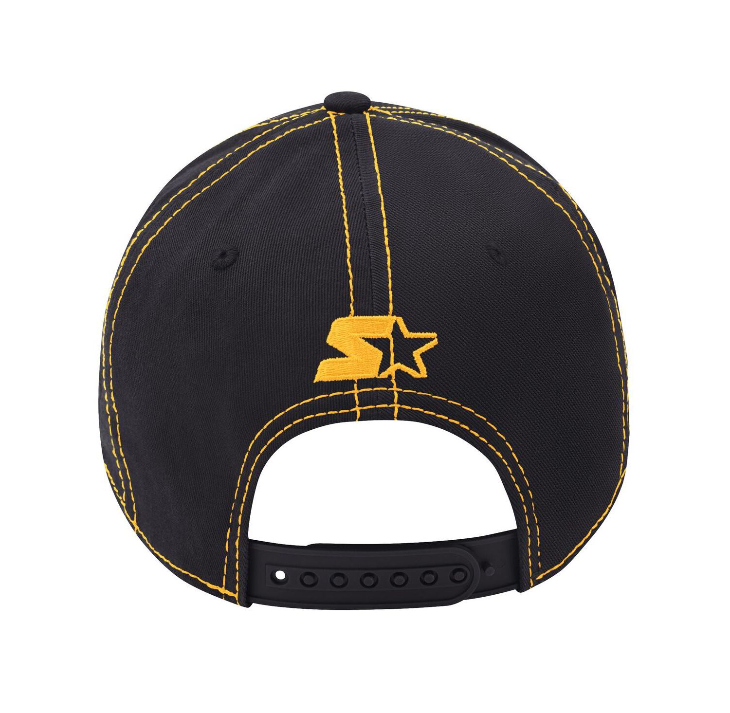 Men's Black Boston Bruins Sphere II Adjustable Hat