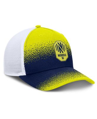 Men's Yellow Nashville SC Libero Trucker Adjustable Hat