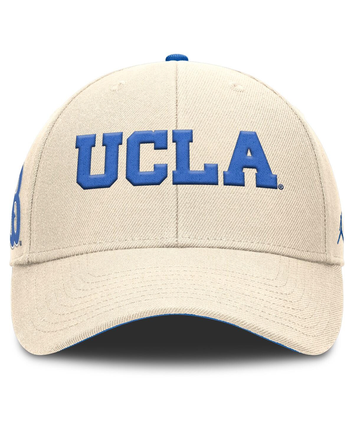 JORDAN MEN'S NATURAL UCLA BRUINS PRIMETIME RISE ADJUSTABLE HAT 