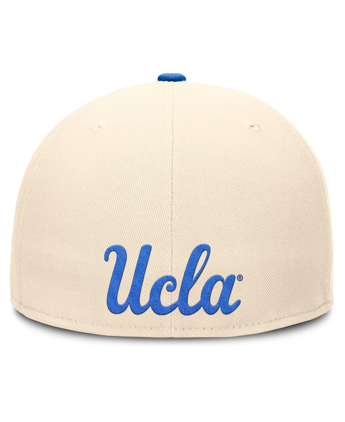 JORDAN MEN'S NATURAL UCLA BRUINS PRIMETIME TRUE PERFORMANCE FITTED HAT 