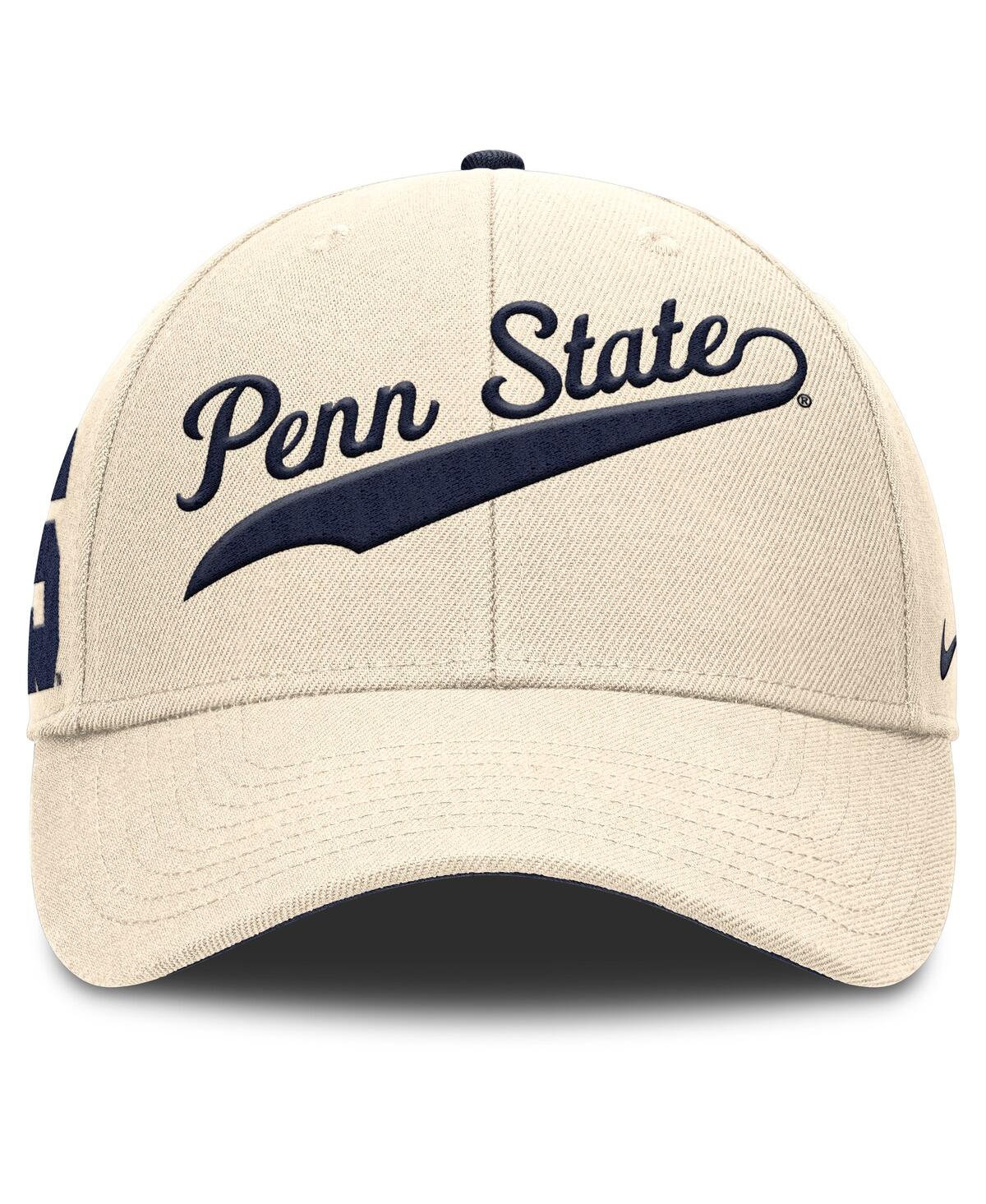 Nike Penn State Nittany Lions Primetime Rise  Men's College Adjustable Hat In Natural