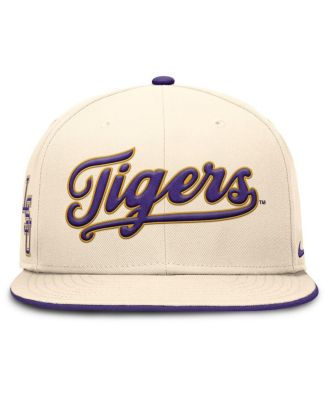 Men's Natural LSU Tigers Primetime True Performance Fitted Hat