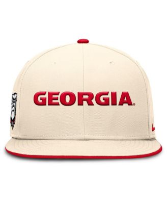 Men's Natural Georgia Bulldogs Primetime True Performance Fitted Hat