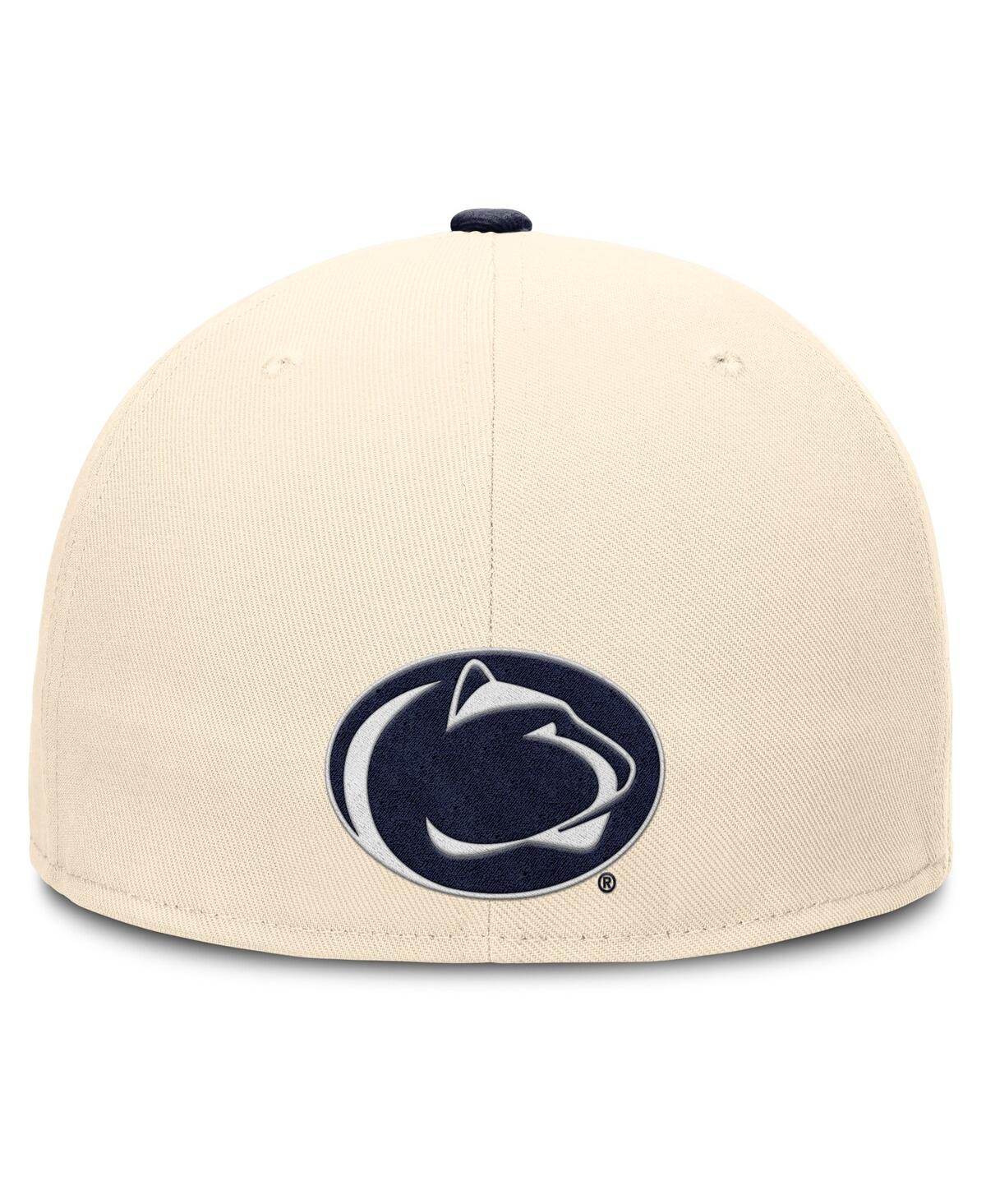 Nike Penn State Nittany Lions Primetime True  Men's Dri-fit College Fitted Hat In Natural