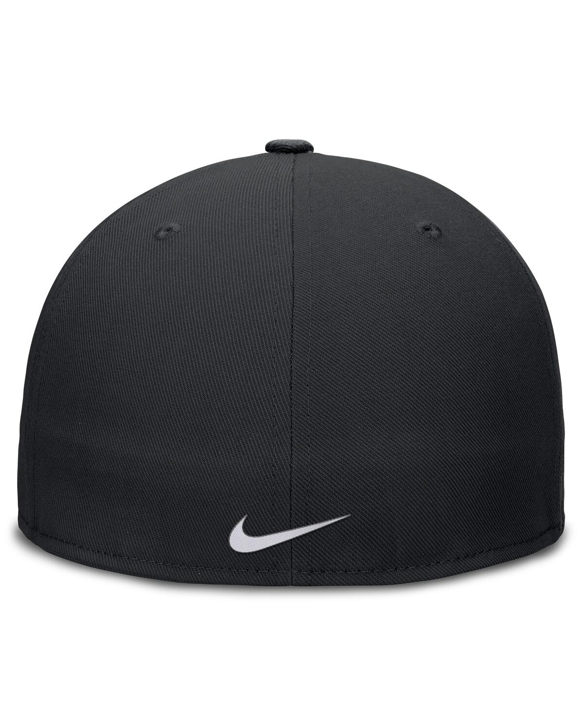 Nike Black Arizona Diamondbacks True Performance Fitted Hat In Black