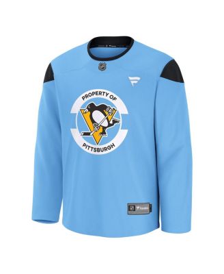 Men's Blue Pittsburgh Penguins Home Practice Jersey