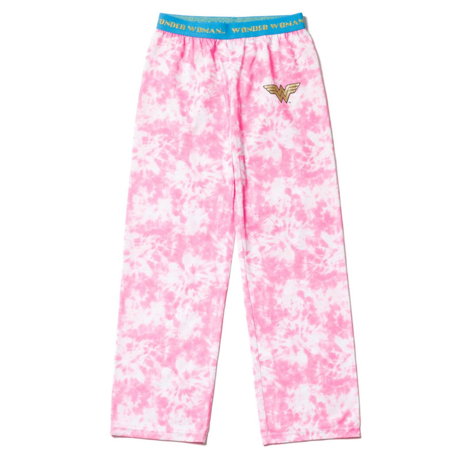 Toddler Girls DC Comics Wonder Woman Pajama Shirt and and Pajama Pants Sleep Set(2T-5T)