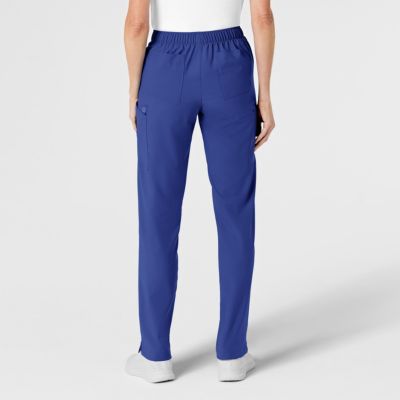 Women's W123 Flat Front Cargo Scrub Pant