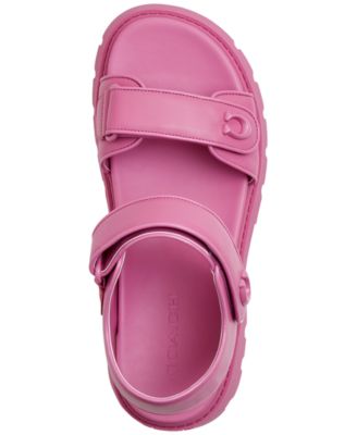 Brynn Buckled Leather Platform Sandals