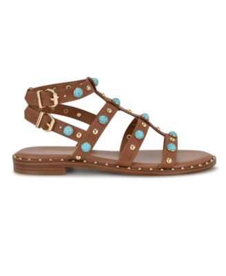 Women's Mindela Embellished Flat Gladiator Sandals