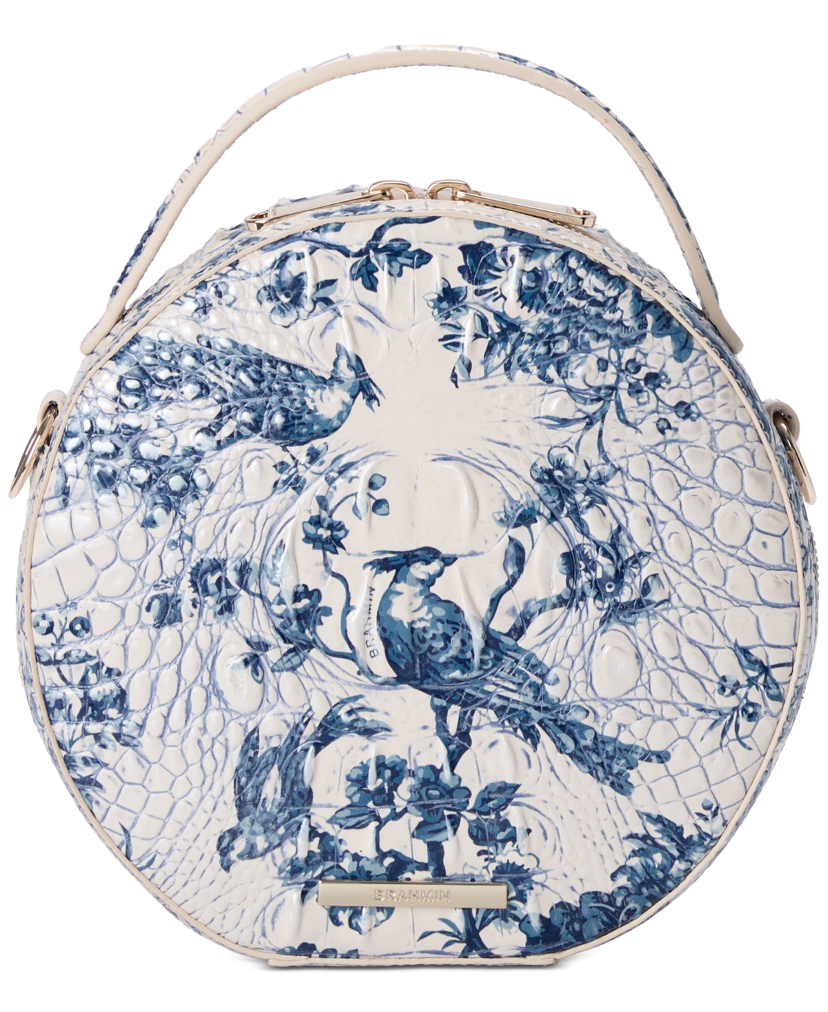 Brahmin Lane Melbourne Leather Crossbody In Songbird