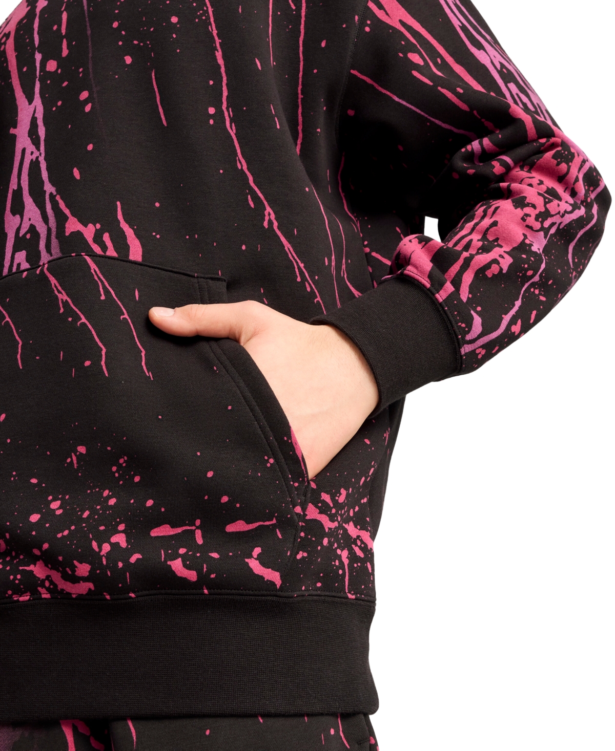 Puma X F1 Men's Splash Color Logo Hoodie In  Black