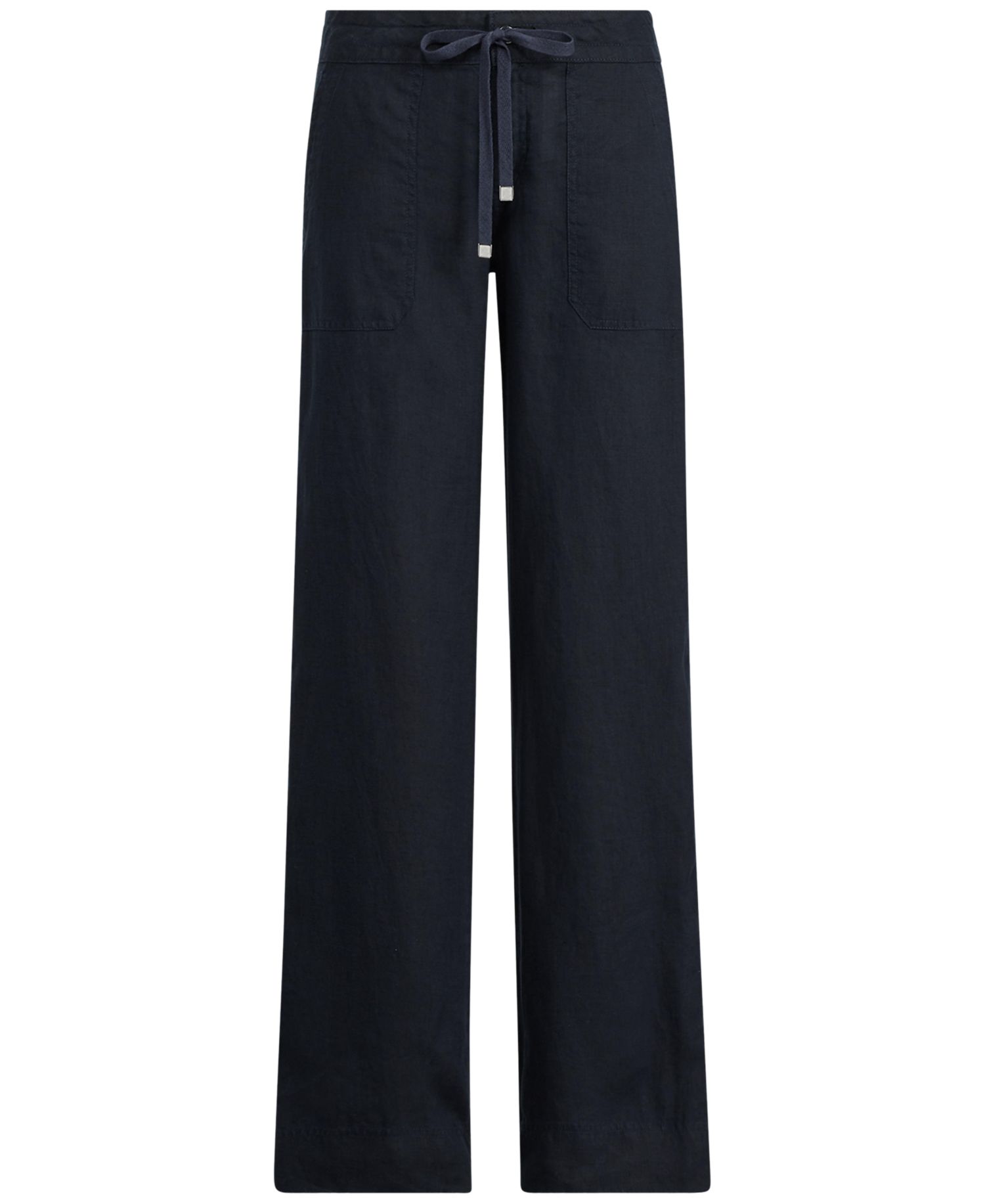 Petite Wide-Leg Linen Pants