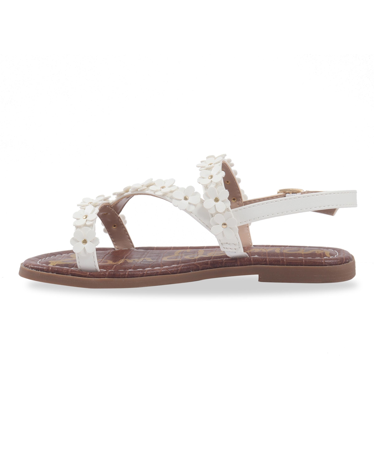 Sam Edelman Little And Big Girls Gigi Flower Gladiator Sandals In White