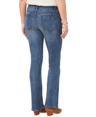 Petite "Ab"solution High-Rise Bootcut Jeans