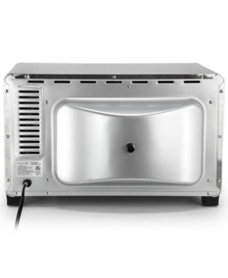 25 Quart Digital Electric French Door Multi-Function Counter Top Oven with Rotisserie Set