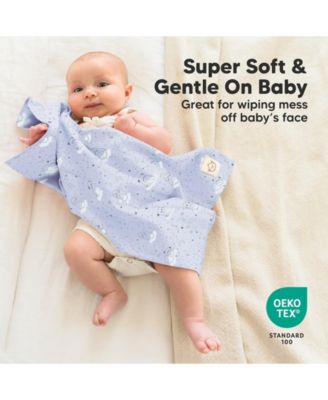 6pk Shea Baby Burp Cloths for Baby Boys and Girls, Burping Cloths for Babies, Newborn