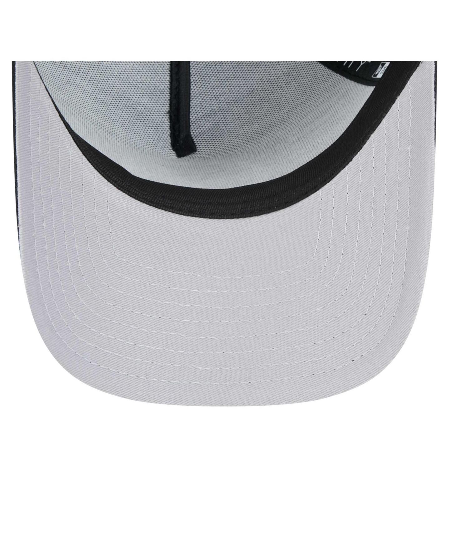 Мужская кепка New Era Black San Diego Padres 9FORTY A-Frame Adjustable Hat — фото 2