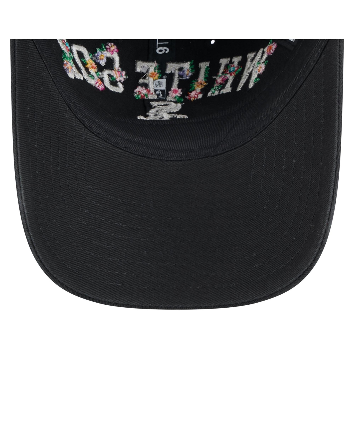New Era Women's Black Pittsburgh Pirates 2025 Spring Training Floral 9twenty Adjustable Hat In Black