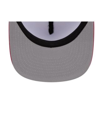 Men's Red Cincinnati Reds Team Horizon 9FIFTY A-Frame Trucker Snapback Hat