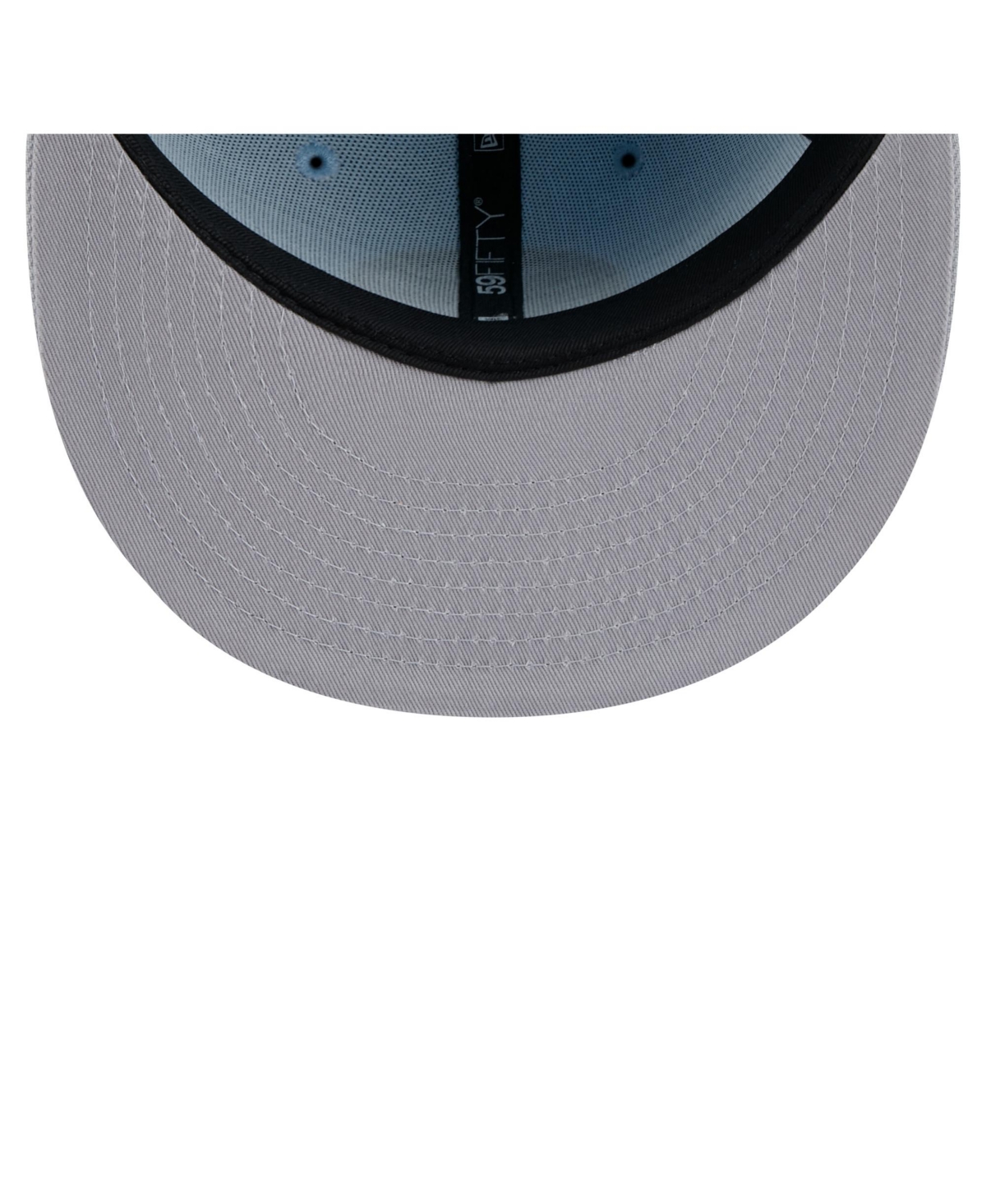 New Era Men's Light Blue/gray Boston Bruins Color Pack Two-tone 59fifty Fitted Hat In Light Blue