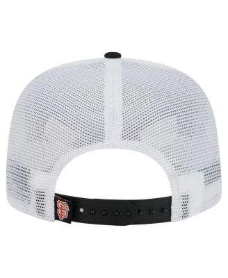 Men's Black San Francisco Giants 9FIFTY A-Frame Trucker Snapback Hat