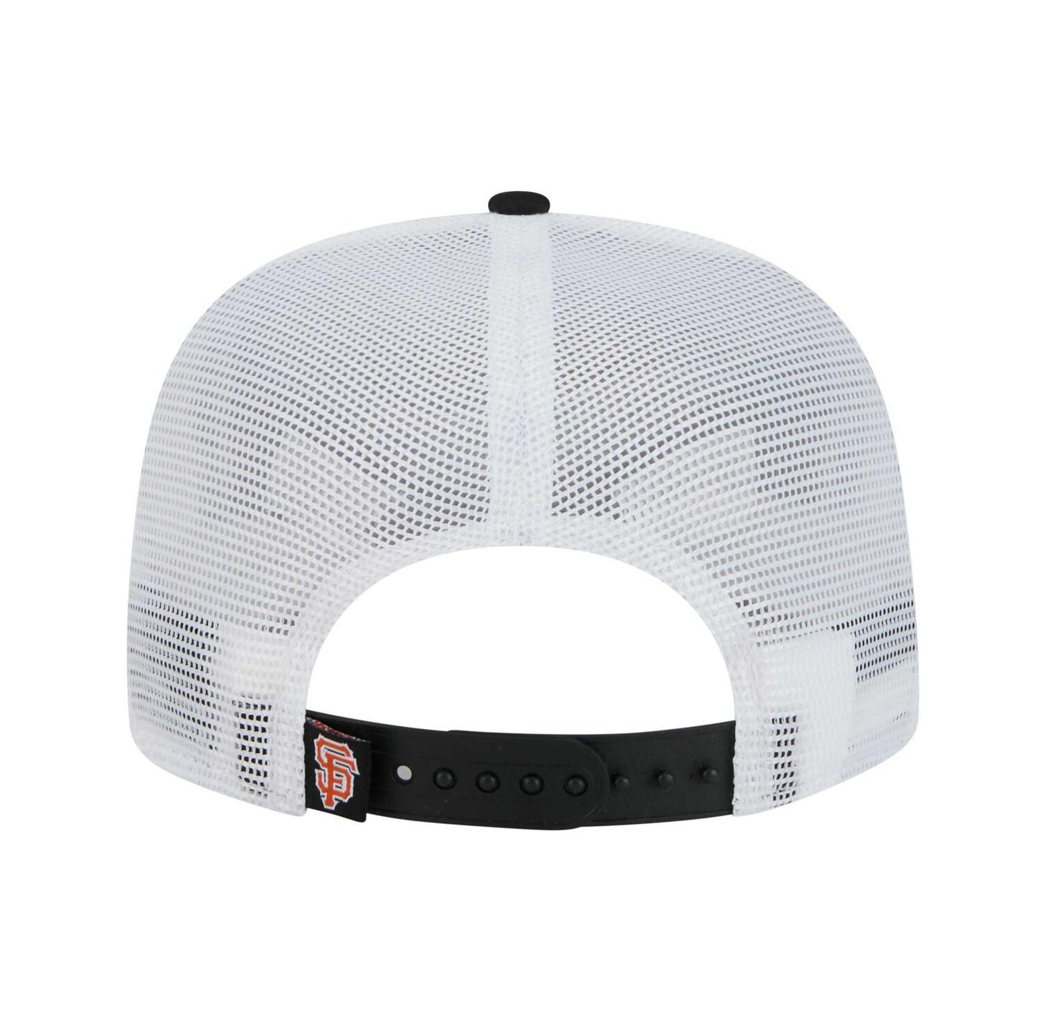 Men's Black San Francisco Giants 9FIFTY A-Frame Trucker Snapback Hat