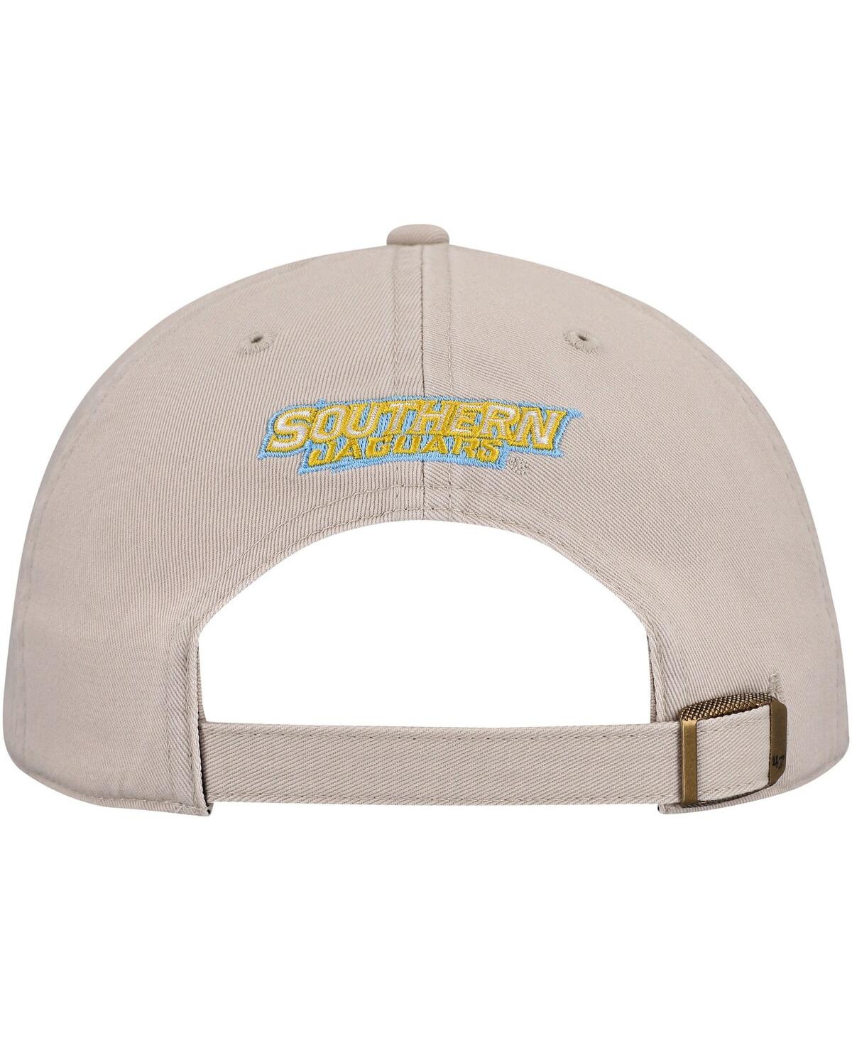 47 Brand Men's Natural Southern University Jaguars Side Back Clean Up Adjustable Hat In Natural