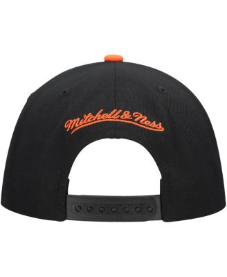 Men's Black/Orange Oregon State Beavers 2-Tone 2.0 Snapback Hat