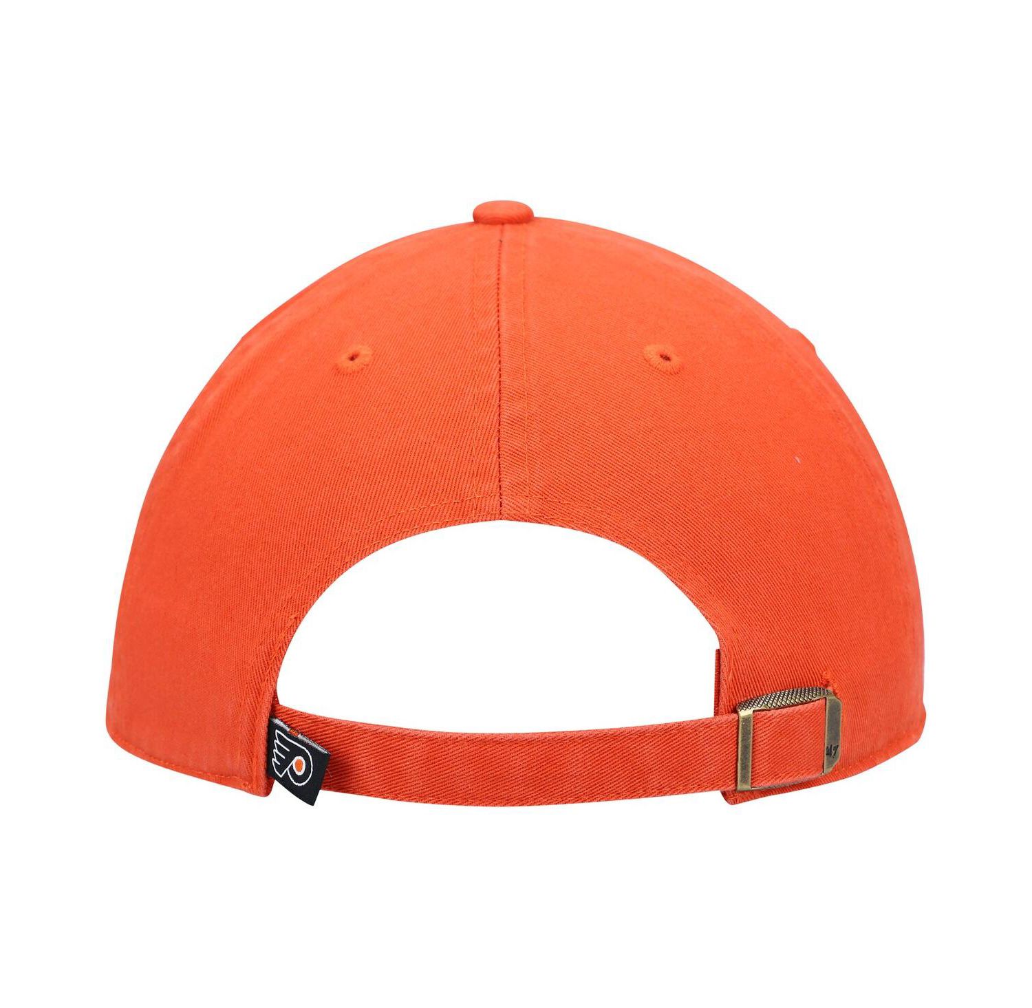 Men's Orange Philadelphia Flyers Team Clean Up Adjustable Hat