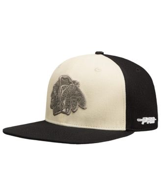 Men's&nbsp; Cream Chicago Blackhawks French Terry Snapback Hat
