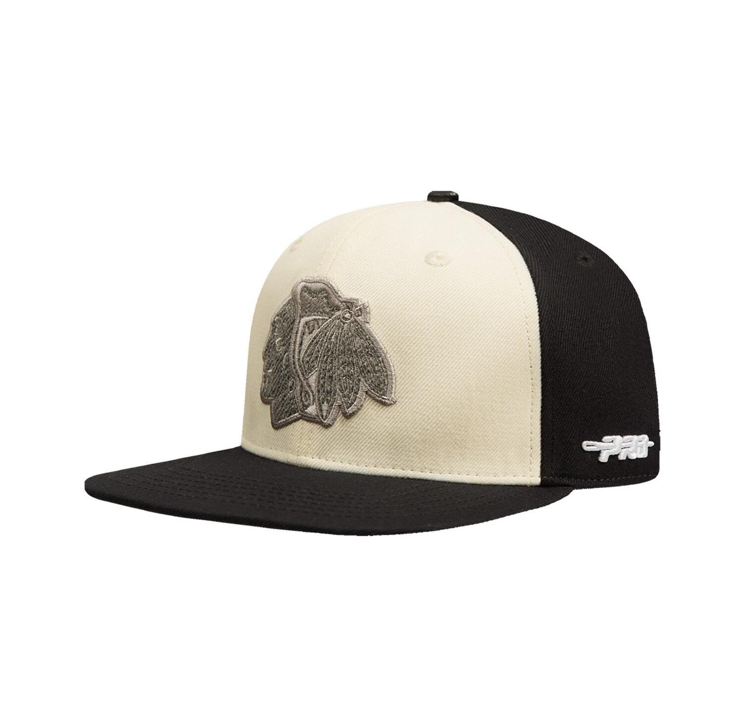 Men's Cream Chicago Blackhawks French Terry Snapback Hat