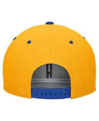 Men's White/Gold Pitt Panthers Pro Performance Snapback Hat