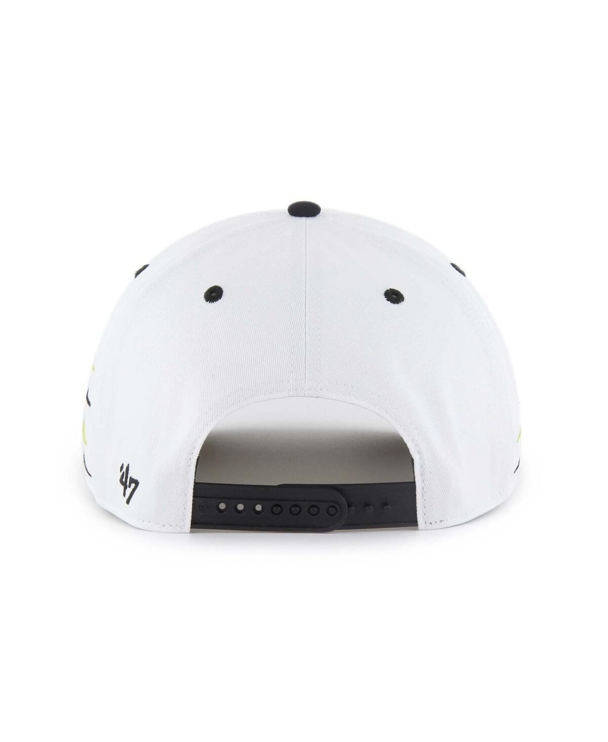 47 Brand Men's White William Byron Diamond Cut Hitch Adjustable Hat In White