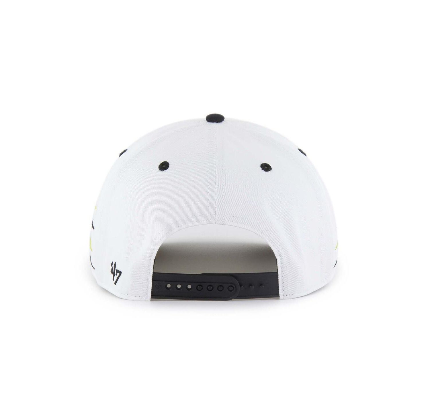Men's White William Byron Diamond Cut Hitch Adjustable Hat