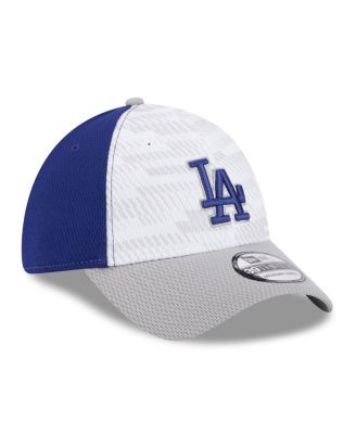 Men's Royal/Gray Los Angeles Dodgers 2025 MLB Clubhouse 39THIRTY Flex Hat